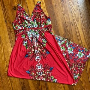 New Directions Petite EUC Maxi Dress